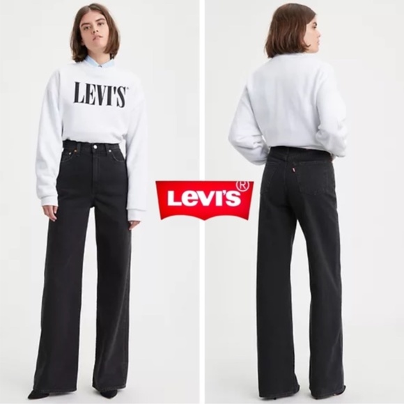 Levi's Denim - NWT Levi's Ribcage Wide Leg Jeans